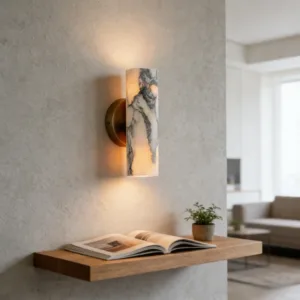Nordic Cloudstone Lamps Bedside Living Room Italian Style Natural Stone Marble Light Luxury Home Decoration Modern Wall Lights