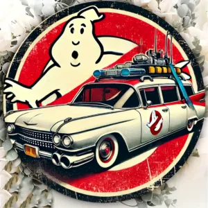 2D Flat Vintage Wooden Wall Art - Classic Movie Themed Home, Dorm, Garage Decor, Suitable
