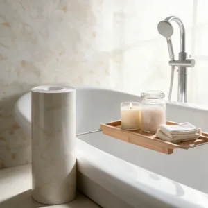 Removable Marble Peel Stick Wall Sticker Waterproof Vinyl Film Self Adhesive for Kitchen Cabinet Bathroom Wall Table Renovation