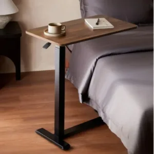 Modern Hydraulic lifting bedside table Movable lifting computer table Desk standing sofa side few folding notebook table Durable