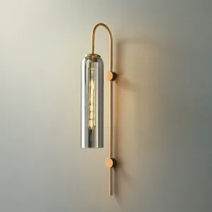 Modern Luxury Glass LED Wall Lights Nordic Art Background Wall Lamps Bedside Corridor Stairs Decor Lighting Fixtures