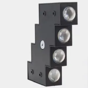 Aluminum Outdoor Wall Lamp AC110 220V Modern Design LED Wall Lamp Energy Efficient LED Waterproof IP65 Patio Wall Lights