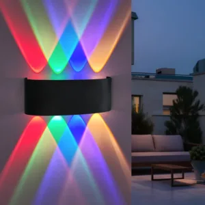 Modern Indoor LED Wall Lights Hallway Living Room Bedroom Hallway with Up and Down Light Output Color 85-265V Wall Lights