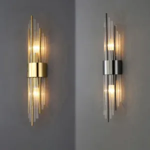 Luxury Wall Lamp LED Gold Wall Light Indoor Lighting Wall Sconce Home Decoration for Designer Living Room Bedroom Bedside Stairs
