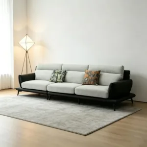 Eco-Friendly Healthy Square Sofa Set Safe Odorless for Villa and New House Use for Pregnant and Baby Families